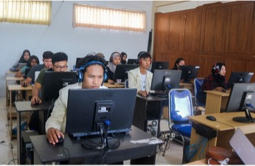 CEST test conducted in June at Politeknik Bina Trada, Semarang.