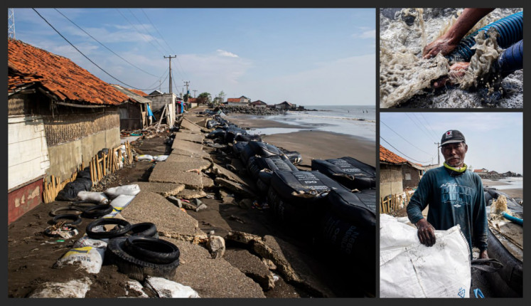 The land that is slowly sinking