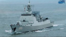 China’s warship Zhanjiang takes part in the 2023 Multilateral Naval Exercise Komodo (MNEK) in Indonesia in early June 2023. ASEAN countries and partners, including the United States, participated in the joint naval drills.