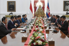 Indonesia focuses on economy, trade in bilateral talks amid ASEAN Summit