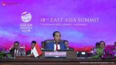 President Joko “Jokowi” Widodo opens the 18th ASEAN - EAS Summit in Jakarta on Sept. 7