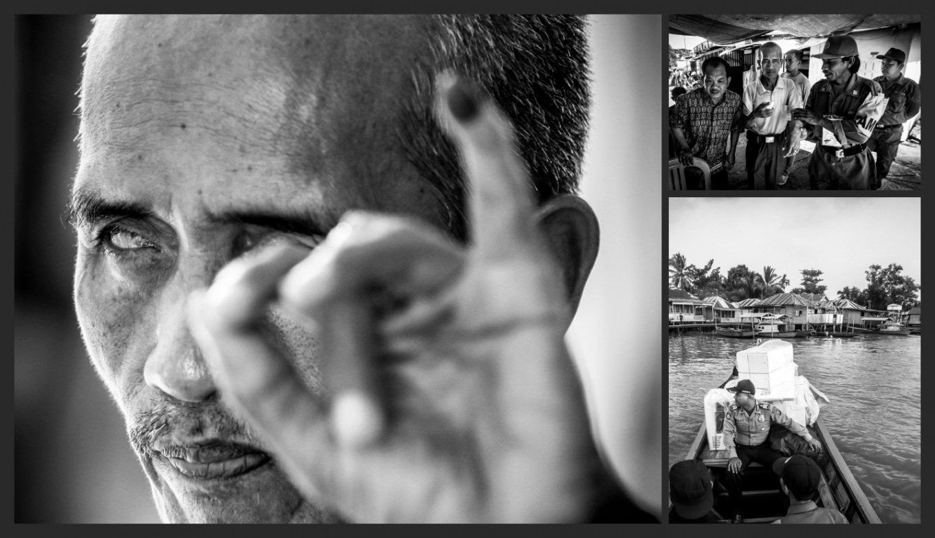 Black and White of RI Fiesta of Democracy