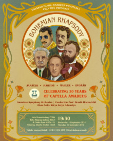 A poster for the “Bohemian Rhapsody” classical concert. 