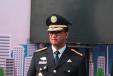 DKI Jakarta Governor Anies Baswedan became the inspector of the ceremony at Monas, Central Jakarta, Tuesday (09/17/19). The ceremony was held in commemoration of National Transportation Day. 