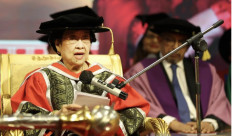 Megawati gets 10th honorary doctorate degree in Malaysia