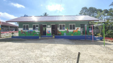 The early childhood education (PAUD) Tunas Daud in Sumba, East Nusa Tenggara, stands proud and ready for students after being transformed.