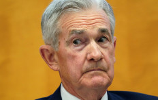 Federal Reserve Chair Jerome Powell reacts to introductory remarks before speaking on “Monetary Policy Challenges in a Global Economy“ during the international Monetary Fund's (IMF) annual research conference on “Global Interdependence“ in Washington, DC, on Nov. 9, 2023.