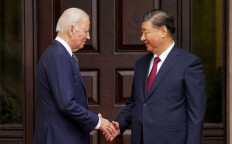 Hand in hand: United States President Joe Biden (left) shakes hands with Chinese President Xi Jinping in the Filoli estate on the sidelines of the Asia-Pacific Economic Cooperation (APEC) summit, in Woodside, California, the US, on Nov. 15, 2023.
