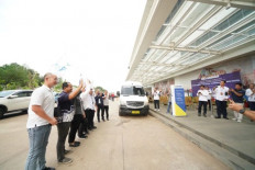 Damri launches bus trial run connecting HSR Halim station, Soekarno-Hatta