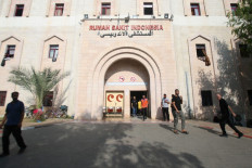 Facing profound loss: The Indonesia Hospital in Gaza City is abuzz with activity on Nov. 1, 2023, amid Israel's siege on the Palestinian enclave.