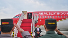 Jokowi leaves for Dubai to attend UN climate summit