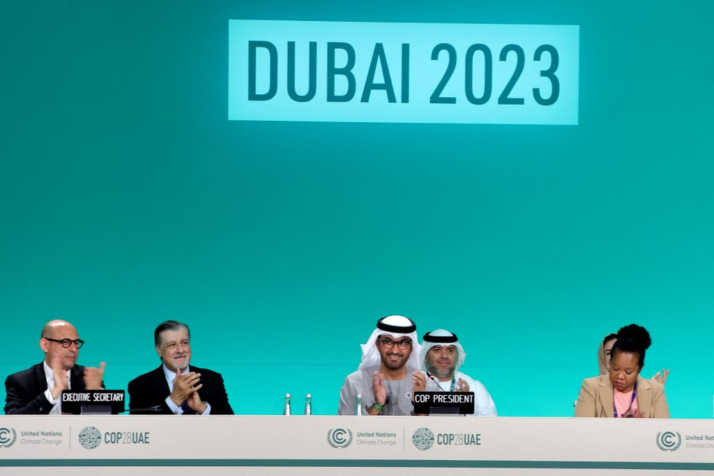 Dubai Summit Adopts World-first 'transition' From Fossil Fuels - Middle ...