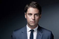French Secretary of State and Government's spokesperson Gabriel Attal poses in his office in Paris during a photo session on September 23, 2020. President Emmanuel Macron on January 9, 2024, named education minister Gabriel Attal as French Prime Minister in a bid to give new momentum to his presidency, with the 34-year-old becoming France's youngest and first openly gay head of government, a source close to the presidency told AFP. 