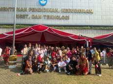 Dhira and fellow BIM recipients attend the Independence Day celebration on Aug. 17, 2023 at the MoECRT.