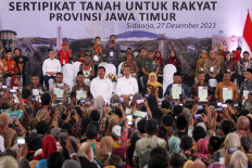 Jokowi gets red mark in agrarian dispute resolution