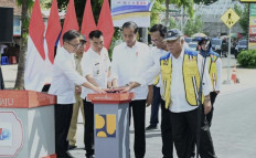 Jokowi inaugurates seven new roads in Yogyakarta
