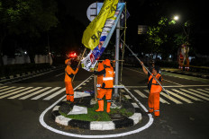 Campaign banners cleared as election silence begins
