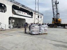 Indonesian hospital ship docks in Egypt