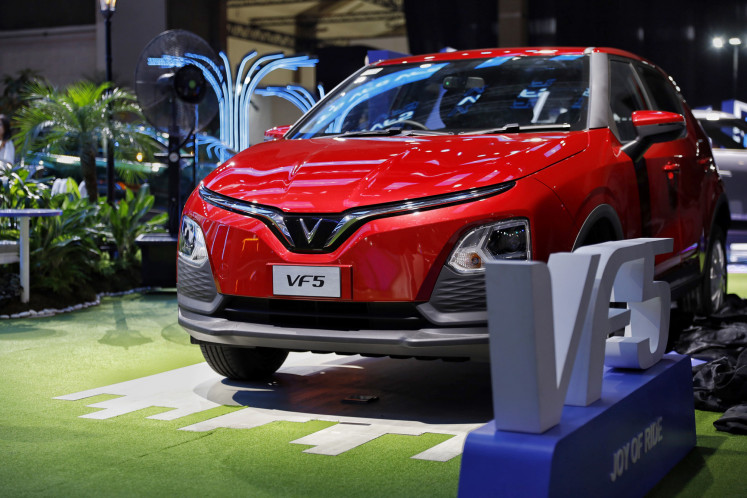 Making its debut in Indonesia, Vietnam’s VinFast will build a local electric vehicle (EV) manufacturing plant with a projected capacity of 50,000 cars annually. (Courtesy of VinFast)