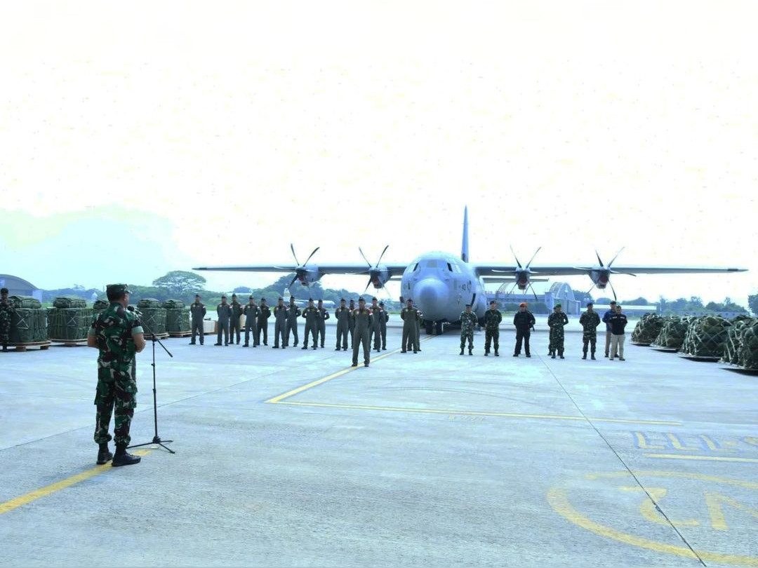 Indonesian Air Force to deploy humanitarian airdrop to Gaza
