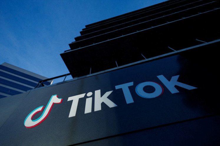 A view shows the office of TikTok after the US House of Representatives overwhelmingly passed a bill that would give TikTok's Chinese owner ByteDance about six months to divest the US assets of the short-video app or face a ban, in Culver City, California, US, on March 13, 2024.