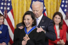 Michelle Yeoh awarded US Presidential Medal of Freedom