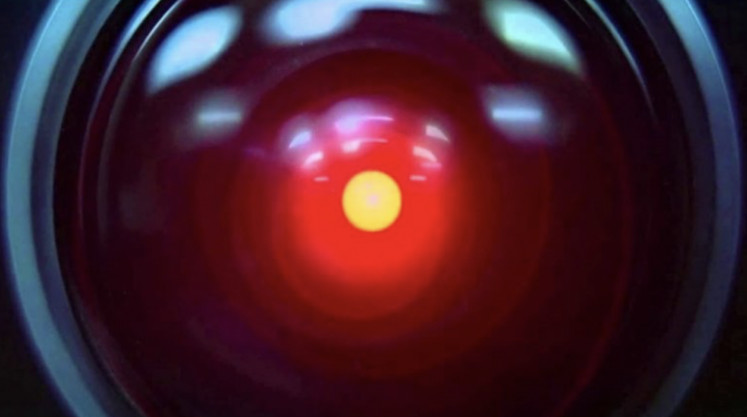 HAL 9000 from the movie 2001: A Space Odyssey.