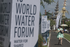 Jokowi kicks off global water forum with call for collaboration