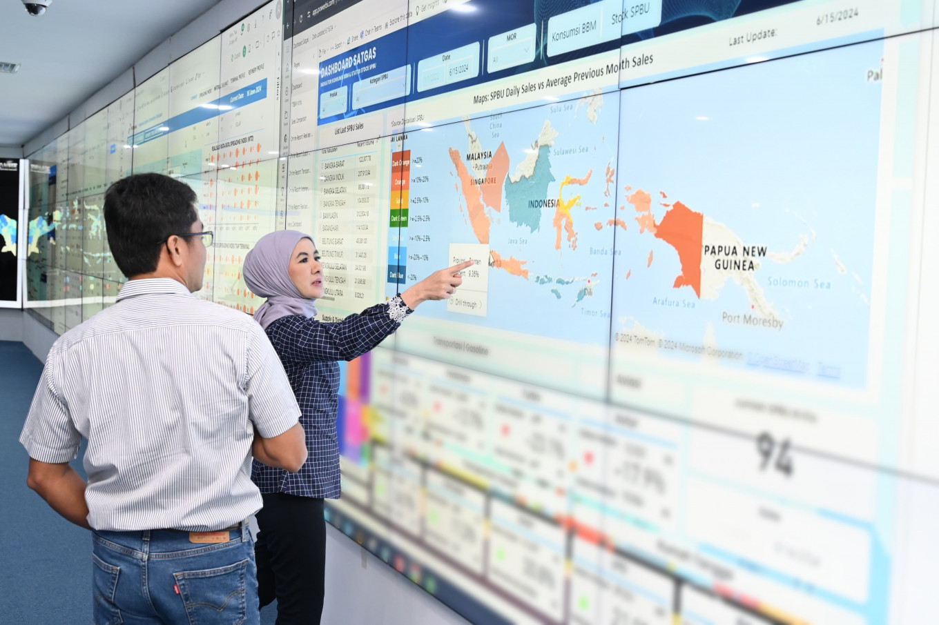 Ensuring energy security, Pertamina commissioners and CEO inspect ...