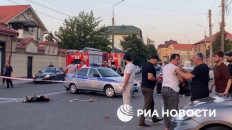 Gunmen in Russia's Dagestan kill police and priest in 'terror' attack