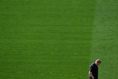 Netherlands' head coach Ronald Koeman reacts from the sidelines during the UEFA Euro 2024 Group D football match between the Netherlands and Austria at the Olympiastadion in Berlin on June 25, 2024. 