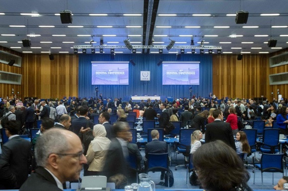 Talking nuclear: The 67th General Conference of the International Atomic Energy Agency (IAEA) in Vienna opens on Sept. 25, 2023. The session saw Indonesia elected one of the members of the IAEA Board of Governors.