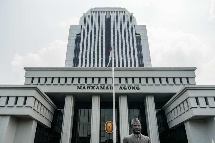 Shortage of judges: The Supreme Court building is seen on July 22, 2024, in Jakarta.
