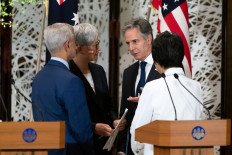 Quad 'seriously concerned' about situation in South China Sea