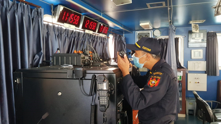 Customs collaborate with other institutions and ministries in Indonesia and abroad.