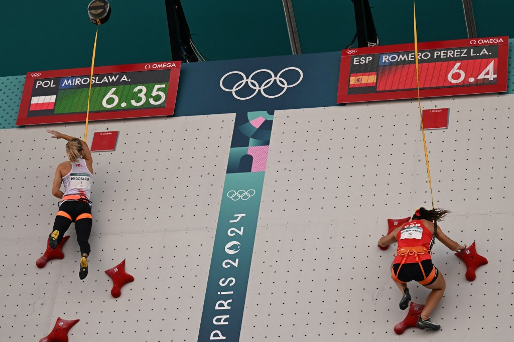 Olympic title in six seconds: Speed ​​climbing thrills Paris – Sport