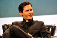 Pavel Durov, CEO and co-founder of Telegram, speaks onstage during day one of TechCrunch Disrupt SF 2015 at Pier 70 on Sept. 21, 2015, in San Francisco, California. US.