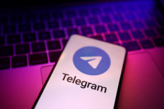 Telegram app logo is seen in this illustration taken, August 27, 2024. 