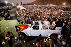 Pope Francis' mass draws 600,000 in Catholic-majority Timor-Leste