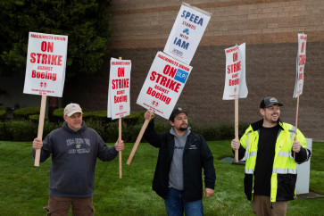 Boeing strike could drag on as workers push for higher wages, union leader says