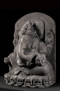 Precious history: A statue of elephant-headed deity Ganesha that was part of a collection of the Wereldmuseum in the Netherlands is shown in this undated photo. The statue, believed to originate from the 13th century Hindu-Buddhist Singosari kingdom, was taken in the 19th century from a temple in East Java during the Dutch colonial era. It is one of hundreds of collections the Netherlands returned to Indonesia on Sept. 20.