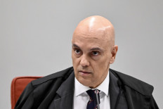 Supreme Court Judge Alexandre de Moraes speaks during a session in Brasilia on June 18, 2024.