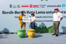 Surabaya administration, private sector unite to preserve environment in Old Town cleanup