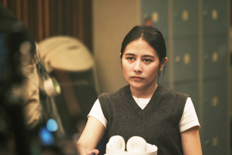 Prilly and Dikta's characters undergo a cathartic journey in the movie that tackles family abuse and anger.