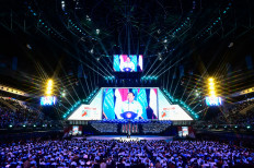 President Prabowo Subianto delivers a speech on Nov. 2, 2024, during the declaration of the National Solidarity Movement (GSN) in Jakarta. The GSN is seen as Prabowo's effort to consolidate supports from his volunteer networks to help his administration.