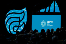 Delegates and other participants attend the opening session of the United Nations Climate Change Conference (COP29) on Nov. 11, 2024, in Azerbaijani capital Baku.