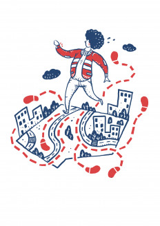 Getting 10,000 steps a day in a city not made for walking