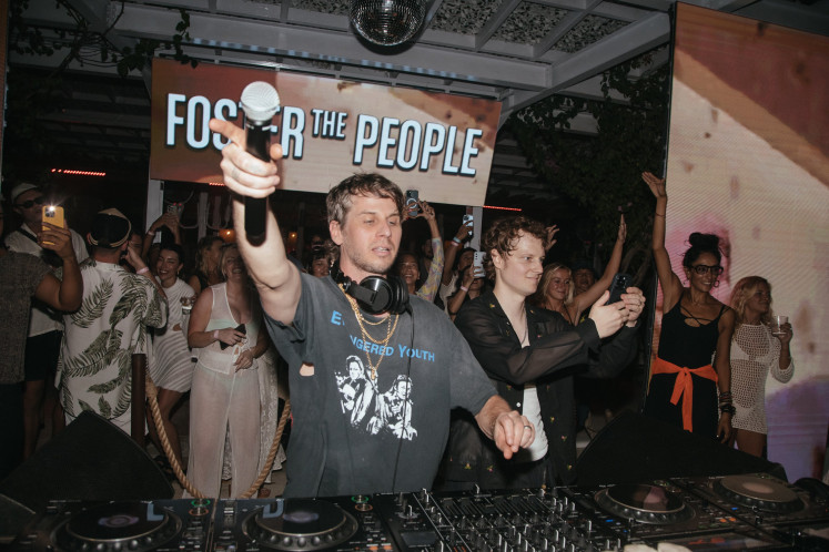 Courtesy of Foster the People at Mrs. Sippy (Photo by Scotty Bruce)