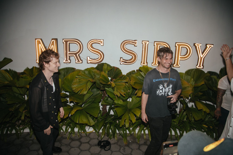 Courtesy of Foster the People at Mrs. Sippy (Photo by Scotty Bruce)