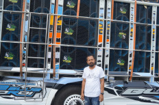 Muzahidin, who runs “horeg” sound system Brewog Studio in Blitar, says the popularity of “horeg” has been boosted by social media and that it also serves as a way for villagers to entertain themselves.